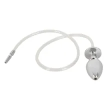 Penis- und Analplug mit Verbindungsschlauch „P*** to A**” Penis- und Analplug mit Verbindungsschlauch „P*** to A**”