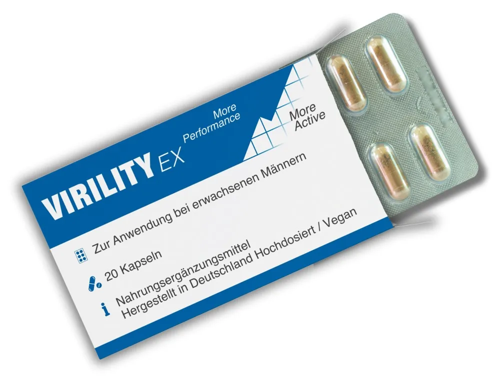 „Virility Ex“ für den aktiven Mann „Virility Ex“ für den aktiven Mann