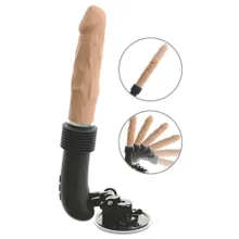 Stoßvibrator „RC Fucking Machine Flesh“ mit abnehmbarem Saugfuß Stoßvibrator „RC Fucking Machine Flesh“ mit abnehmbarem Saugfuß