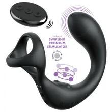 Prostata-Vibrator „Ass-Gasm Taint-Alizer“ mit Swirling Perineum Stimulator Prostata-Vibrator „Ass-Gasm Taint-Alizer“ mit Swirling Perineum Stimulator
