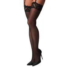 Straps-Strümpfe „Lecille“ zum Anclipsen Straps-Strümpfe „Lecille“ zum Anclipsen