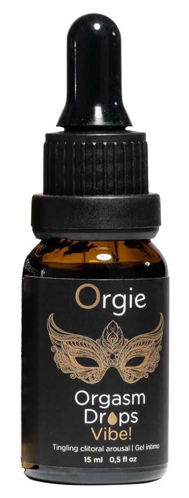 Klitoris-Tropfen „Orgasm Drops Vibe!“ zum Auftragen, wärmend, 15 ml Klitoris-Tropfen „Orgasm Drops Vibe!“ zum Auftragen, wärmend, 15 ml