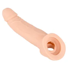 Penishülle mit Hoden-Öffnung, verlängert um 5 cm Penishülle mit Hoden-Öffnung, verlängert um 5 cm