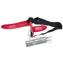 Umschnallvibrator „Strap-on Duo“ mit 2 Vibratoren Umschnallvibrator „Strap-on Duo“ mit 2 Vibratoren