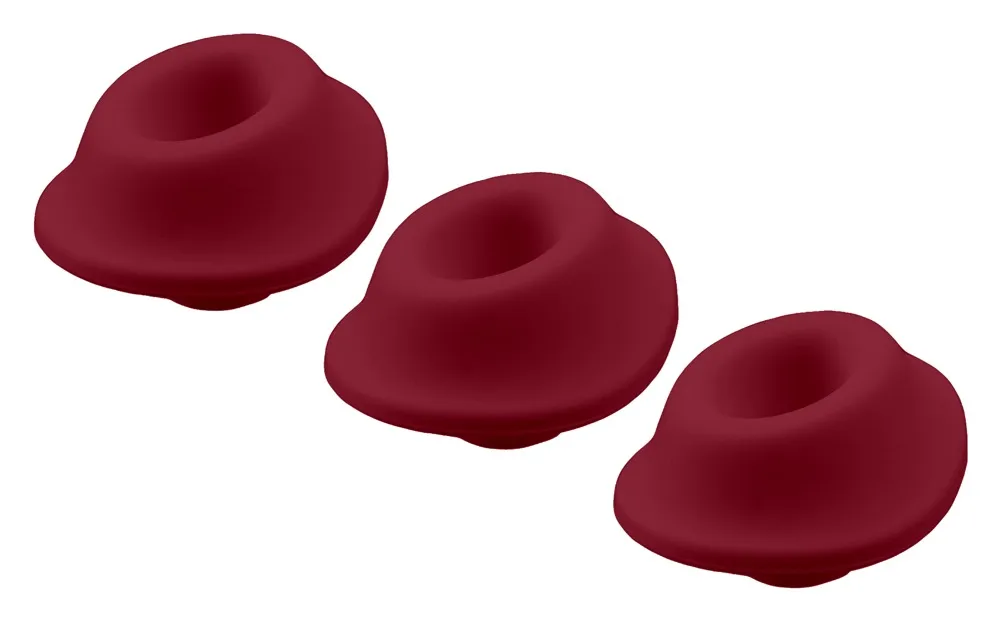 Ersatzkappen „Heads“, 3 Stück Ersatzkappen „Heads“, 3 Stück