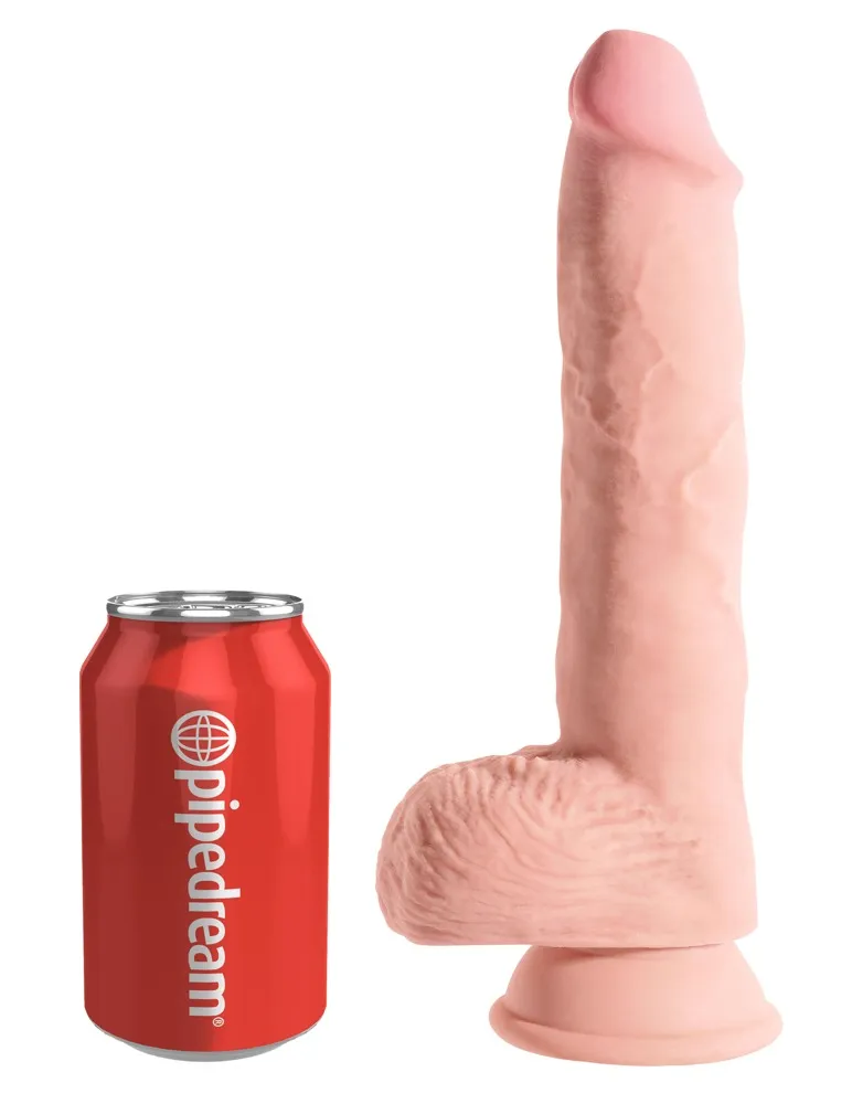 Dildo „10" Triple Density Cock with Balls“, 28 cm Dildo „10" Triple Density Cock with Balls“, 28 cm