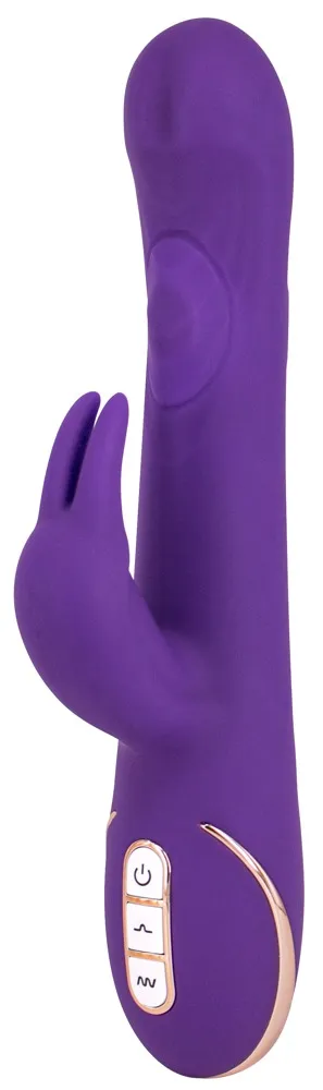 Rabbitvibrator „Quiver“ mit pulsierender Massagekugel im Schaft Rabbitvibrator „Quiver“ mit pulsierender Massagekugel im Schaft