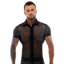 Hemd aus weicher elastischer Spitze Hemd aus weicher elastischer Spitze