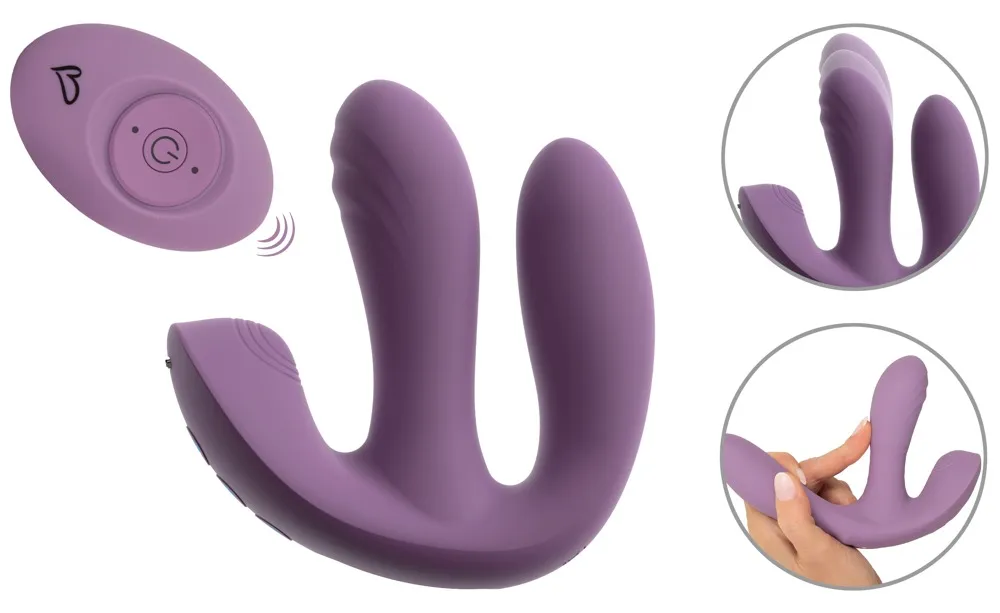 Triple-Vibrator „MIREVA“ mit Fernbedienung Triple-Vibrator „MIREVA“ mit Fernbedienung