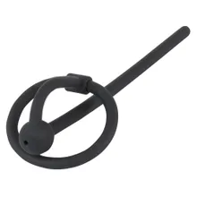 Penisplug „Piss Play With Glans Ring“ mit Eichelring Penisplug „Piss Play With Glans Ring“ mit Eichelring