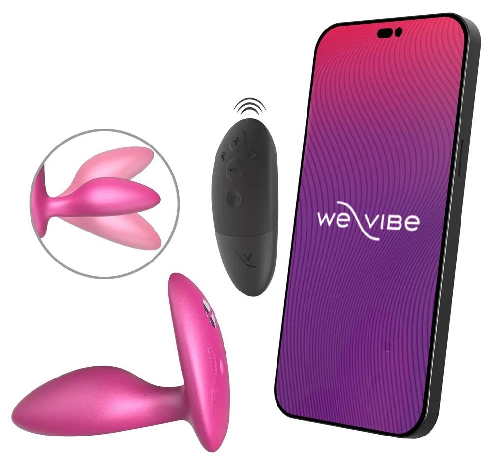 Vibro-Analplug „Ditto+“ mit Universal-Fernbedienung, auch per App steuerbar Vibro-Analplug „Ditto+“ mit Universal-Fernbedienung, auch per App steuerbar