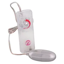 Vibroei „Silver Star“ mit Fernbedienung, stufenlose Vibration Vibroei „Silver Star“ mit Fernbedienung, stufenlose Vibration