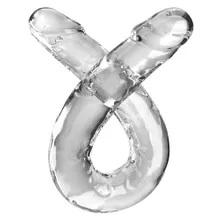 Doppeldildo transparent Doppeldildo transparent