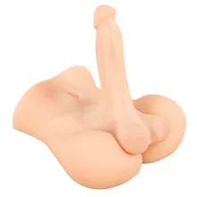 Torso-Masturbator „Deluxe Man 02“ mit Penis und Hoden Torso-Masturbator „Deluxe Man 02“ mit Penis und Hoden