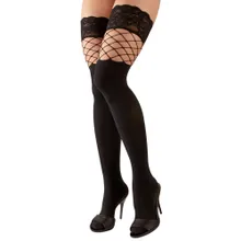 Halterlose Strümpfe im 2-in-1-Look Halterlose Strümpfe im 2-in-1-Look