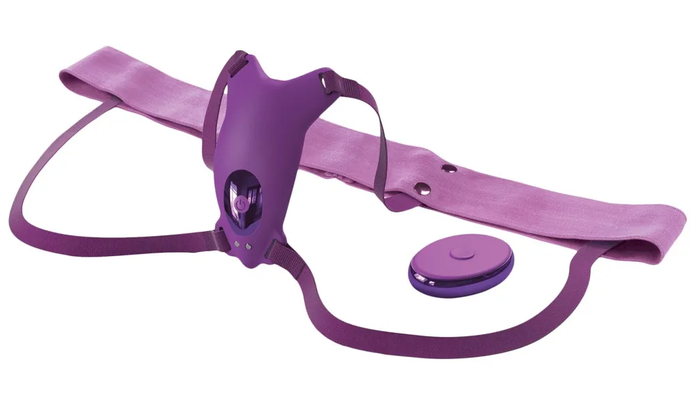 Vibro-String „Ultimate Butterfly Strap-on“ mit Fernbedienung Vibro-String „Ultimate Butterfly Strap-on“ mit Fernbedienung