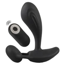 Analvibrator „RC Two Spot Massager“ mit Fernbedienung, 10 Vibrationsmodi Analvibrator „RC Two Spot Massager“ mit Fernbedienung, 10 Vibrationsmodi