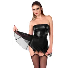 Minikleid mit Strapsen Minikleid mit Strapsen