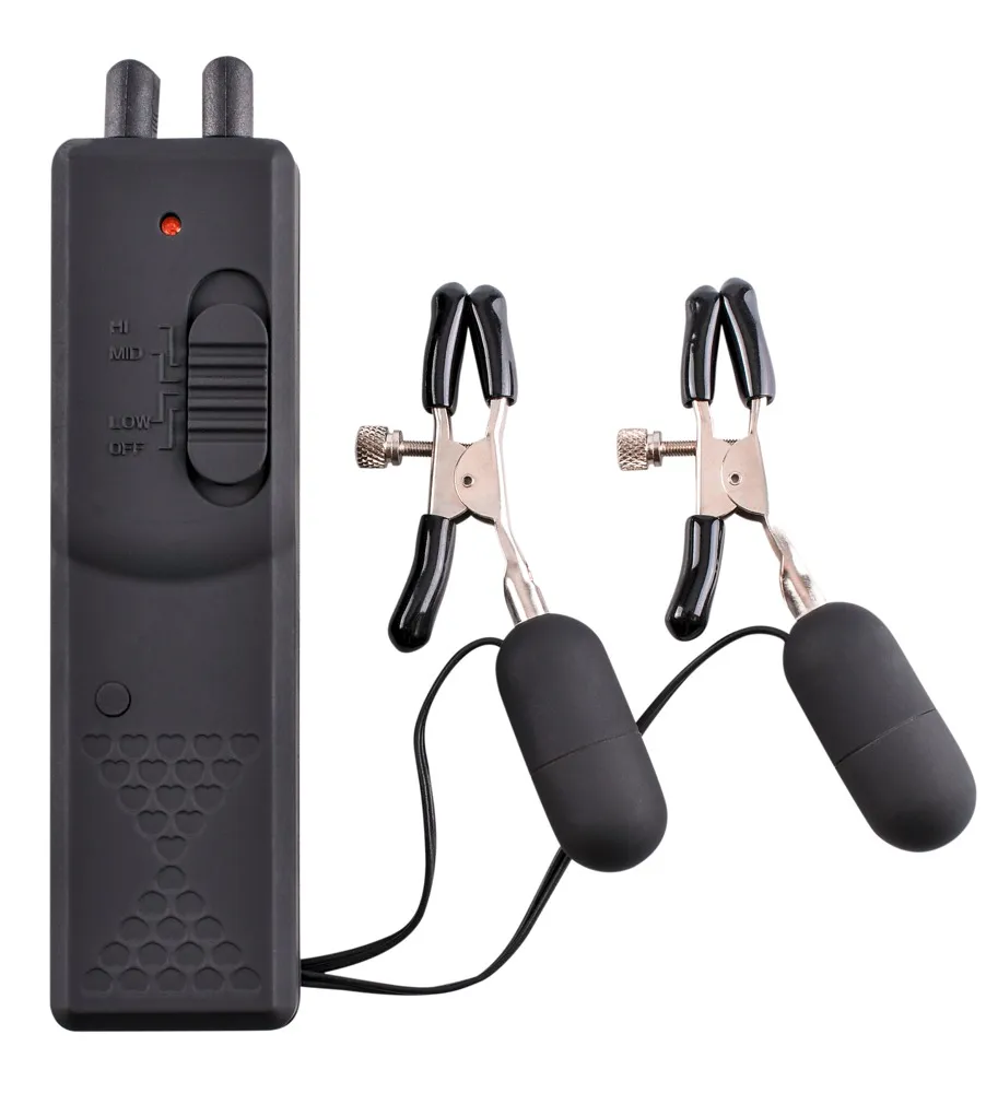 Nippelklammern „Vibrating Nipple Clamps“, 3 Vibrationsmodi Nippelklammern „Vibrating Nipple Clamps“, 3 Vibrationsmodi