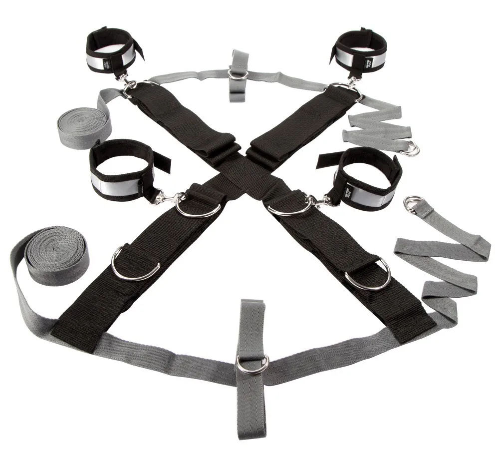 Bettfesseln „Keep Still“ mit Hand- und Fußfesseln Bettfesseln „Keep Still“ mit Hand- und Fußfesseln