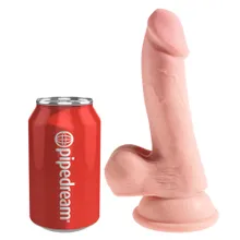 Dildo „6,5" Triple Density Cock with Balls“, 17 cm Dildo „6,5" Triple Density Cock with Balls“, 17 cm