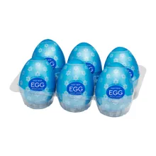 Masturbator „Egg Snow Crystal“ mit intensiver Kristall-Stimulationsstruktur Masturbator „Egg Snow Crystal“ mit intensiver Kristall-Stimulationsstruktur