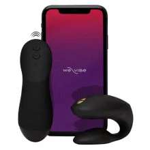 Paarvibrator „Chorus Pro“ mit Haptic Squeeze Fernbedienung Paarvibrator „Chorus Pro“ mit Haptic Squeeze Fernbedienung