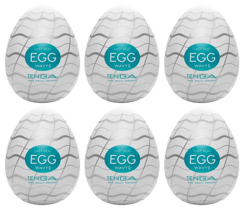Masturbator „Egg Wavy II“ mit neuer intensiver Wellen-Stimulationsstruktur Masturbator „Egg Wavy II“ mit neuer intensiver Wellen-Stimulationsstruktur