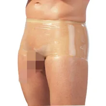 Pants mit Hülle für Penis und Hoden, Latex Pants mit Hülle für Penis und Hoden, Latex