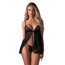 Babydoll-Set „Blomentis“ inklusive String Babydoll-Set „Blomentis“ inklusive String