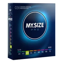 Kondome „MY.SIZE pro 49 mm“ allergenarm Kondome „MY.SIZE pro 49 mm“ allergenarm