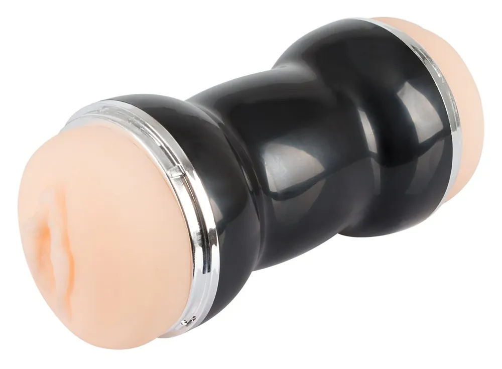 Masturbator in Dose mit Vagina- und Anusöffnung Masturbator in Dose mit Vagina- und Anusöffnung