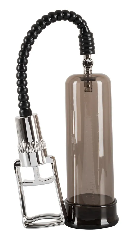 Penispumpe „Chrome Line“ mit Mess-Skala Penispumpe „Chrome Line“ mit Mess-Skala