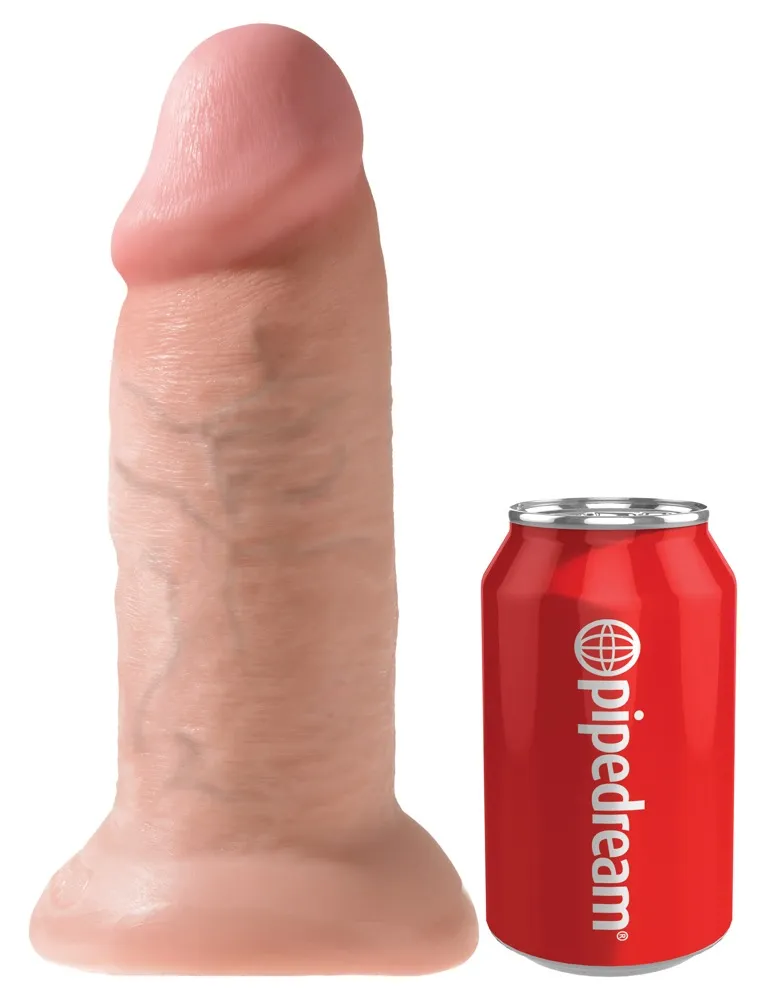 Naturdildo „10" Chubby" mit Saugfuß Naturdildo „10" Chubby" mit Saugfuß