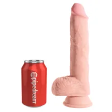 Dildo „10" Triple Density Cock with Balls“, 28 cm Dildo „10" Triple Density Cock with Balls“, 28 cm