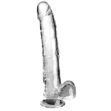 Naturdildo „11“-Cock with Balls“ mit Saugfuß, extralang Naturdildo „11“-Cock with Balls“ mit Saugfuß, extralang