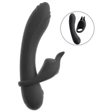 Vibrator mit abnehmbarem Vibro-Penisring Vibrator mit abnehmbarem Vibro-Penisring
