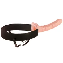 Umschnalldildo „10" Flesh Hollow Strap-on“, hohl Umschnalldildo „10" Flesh Hollow Strap-on“, hohl