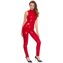 Overall aus Lack, mit 2-Wege-Reißverschluss vom Hals bis über den Po Overall aus Lack, mit 2-Wege-Reißverschluss vom Hals bis über den Po