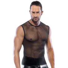 Shirt aus grobem Netz Shirt aus grobem Netz