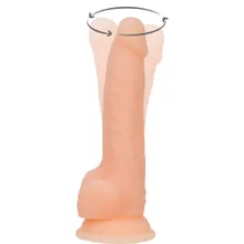 Naturvibrator „8" Rotating & Vibrating Dong“ mit Saugfuß Naturvibrator „8" Rotating & Vibrating Dong“ mit Saugfuß