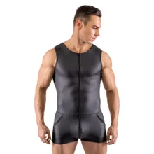 Kurzoverall mit 3-Wege-Reißverschluss Kurzoverall mit 3-Wege-Reißverschluss