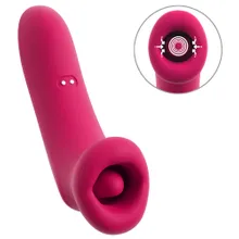 Auflegevibrator „Oral Fun“ mit Saug-Mund & Vibro-Zunge Auflegevibrator „Oral Fun“ mit Saug-Mund & Vibro-Zunge