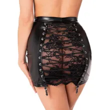 Minirock „Orgia“ im Powerwetlook Minirock „Orgia“ im Powerwetlook