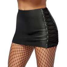 Rock aus weichem Leder (Lamm) Rock aus weichem Leder (Lamm)