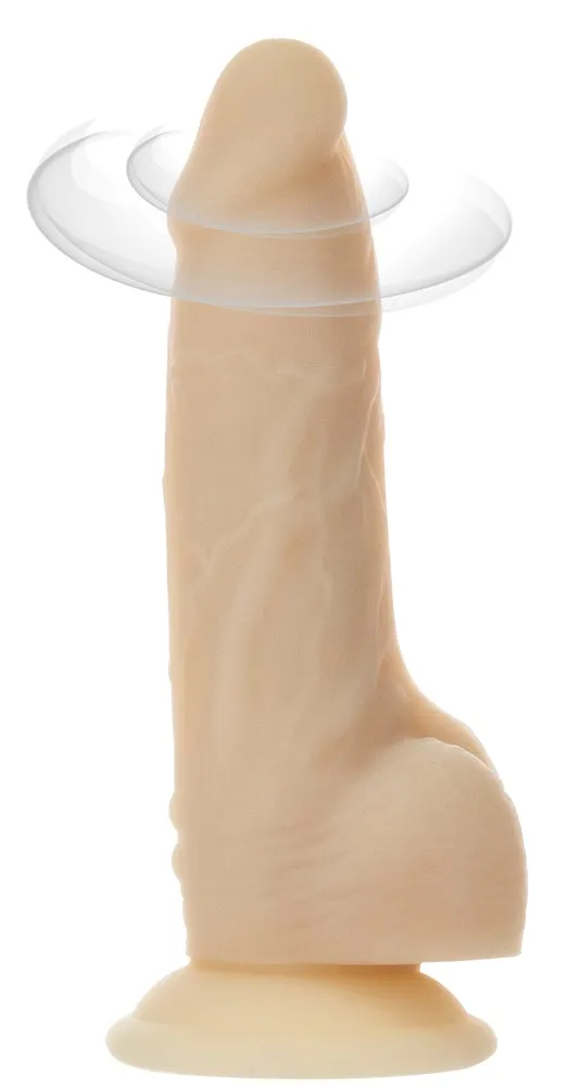 Naturvibrator „7" Rotating & Vibrating Dong“ mit Saugfuß Naturvibrator „7" Rotating & Vibrating Dong“ mit Saugfuß