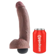 Dildo „9" Squirting Cock with Balls“ Dildo „9" Squirting Cock with Balls“