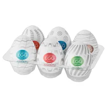 6-teiliges Masturbator-Set „Egg Variety Pack New Standard“ 6-teiliges Masturbator-Set „Egg Variety Pack New Standard“