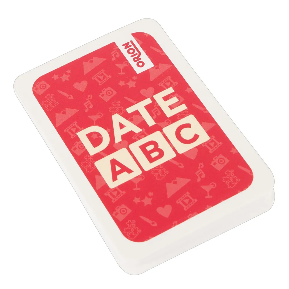 Paarspiel „Date ABC“ mit 26 Abenteuer-Karten Paarspiel „Date ABC“ mit 26 Abenteuer-Karten