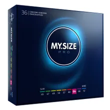 Kondome „MY.SIZE pro 64 mm“ allergenarm Kondome „MY.SIZE pro 64 mm“ allergenarm